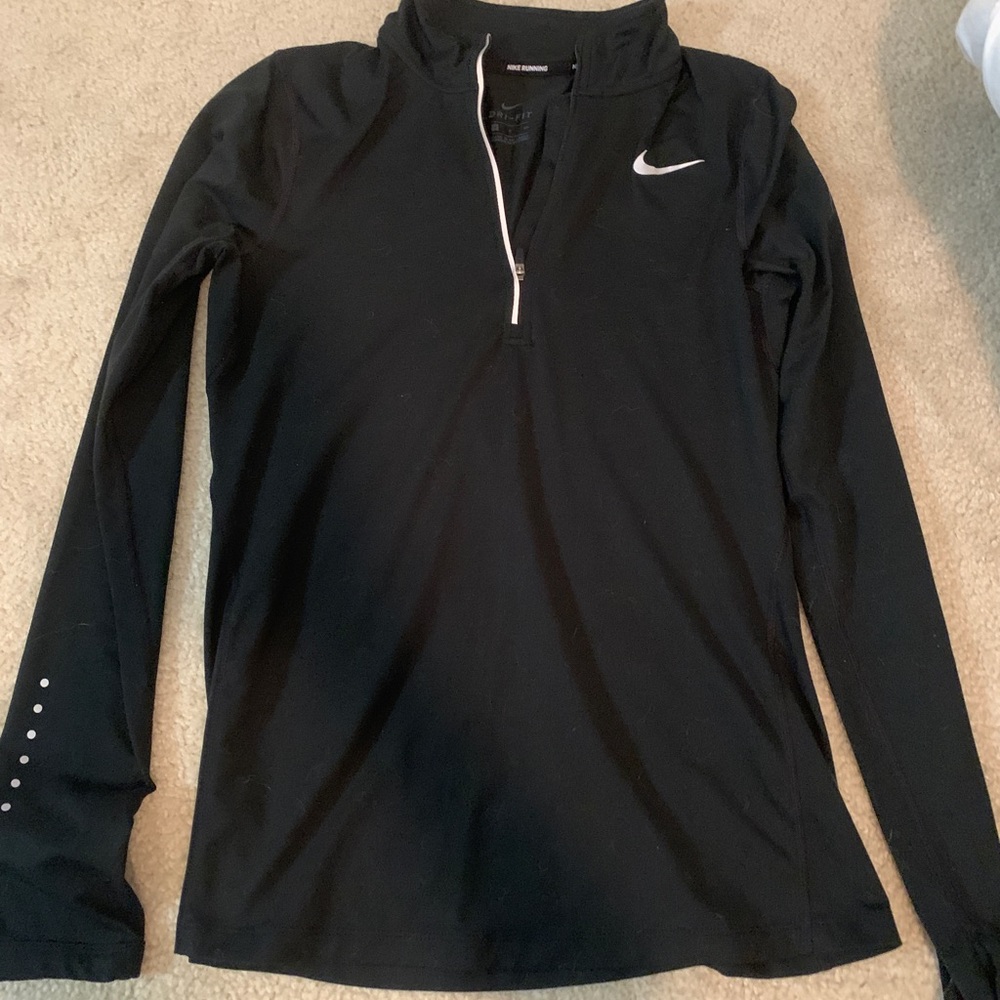 Black Nike quarter zip